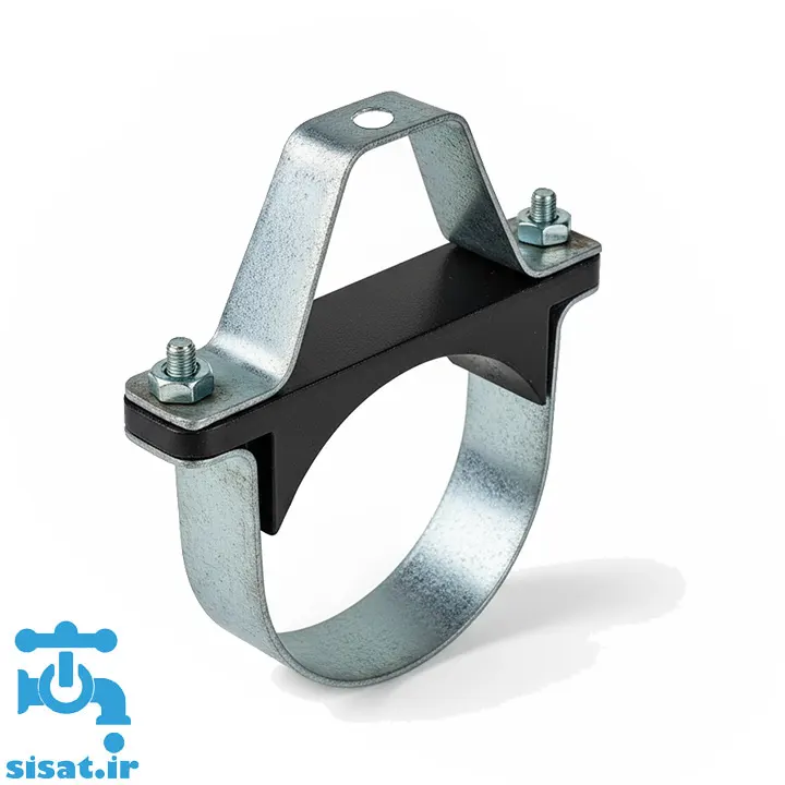 بست ریگلاژی ساجد بست بین الملل در نمای سه بعدی با پس زمینه سفید و لوگوی سیسات در پایین