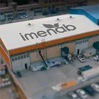 نمای بالای انبار کارخانه ایمن‌آب سارودی